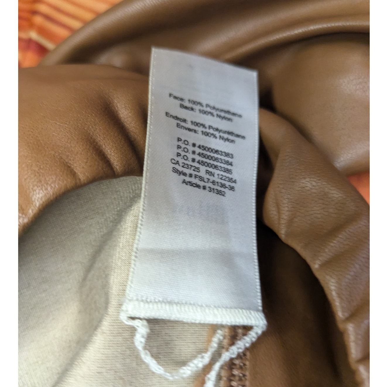 Wilfred Free Faux Leather Daria Pants Size S — image 6 of 8